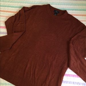 XL Mens burnt orange sweater. Dockers
